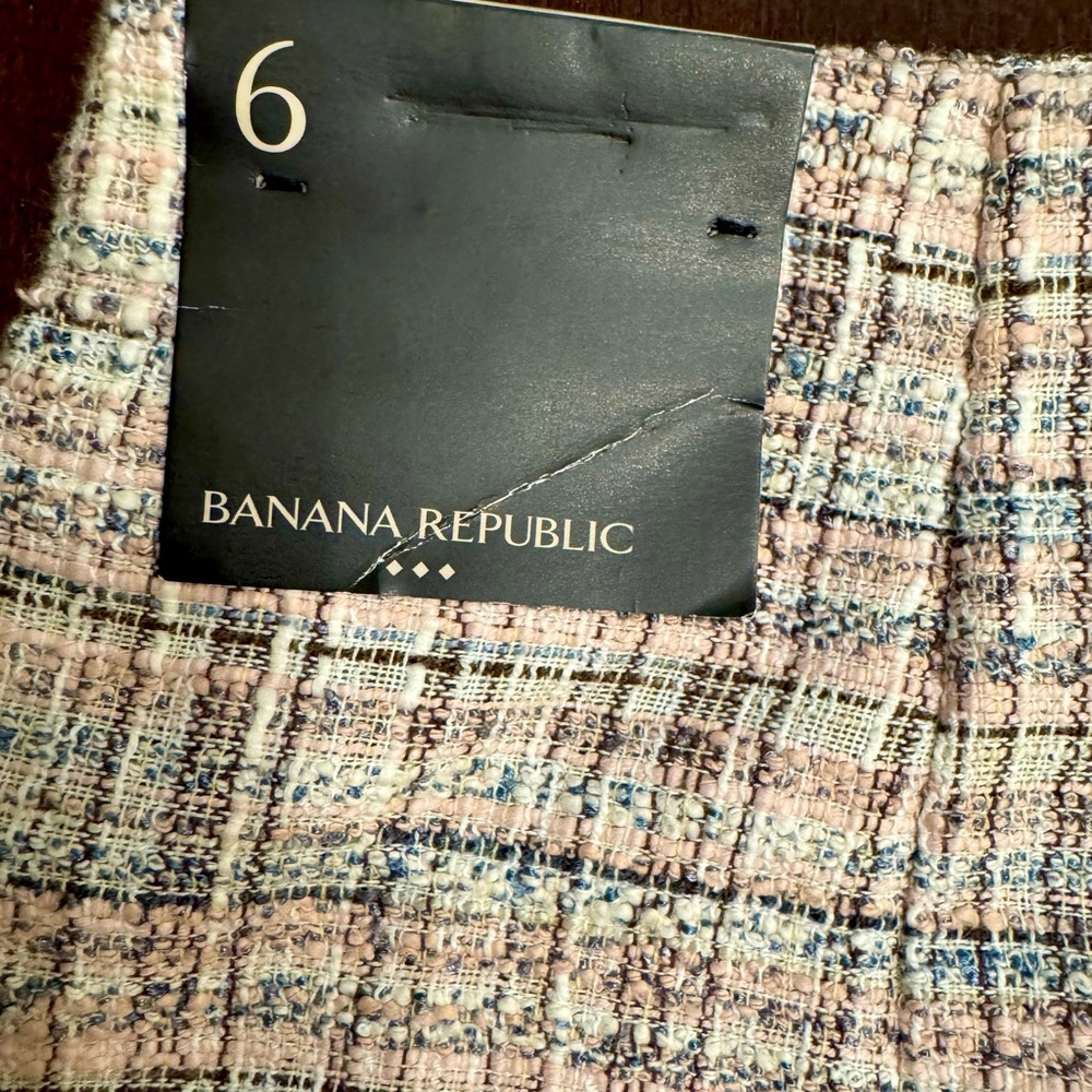 Banana Republic Multicolor Tweed Skirt